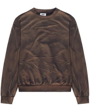Gcds Tie-Dye Sweatshirt - Brown