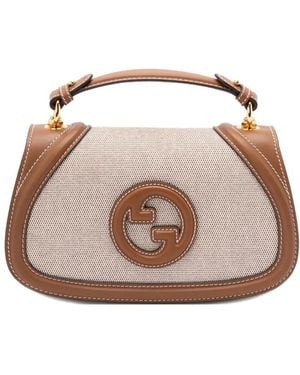 Gucci Medium Blondie Tote Bag - Brown