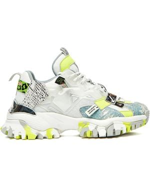 Ami Paris Panelled Trainers - Green
