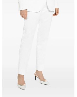 Dolce & Gabbana Brocade Trousers - White