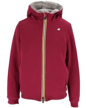 K-Way Veste Deva À Design Réversible - Rouge