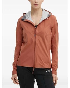 Poc Hooded Zip Jacket - Red