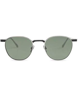 Leisure Society Siena Round-Frame Sunglasses - Green