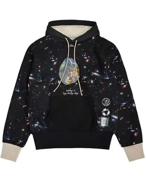Advisory Board Crystals Birthstone October Hoodie Mit Galaxy-Print - Schwarz