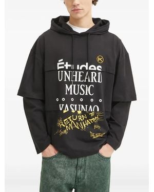 Etudes Studio Graphic hoodie - Grau
