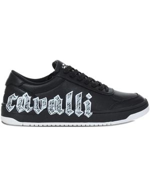 Just Cavalli Cavalli Logo Trainers - ブラック