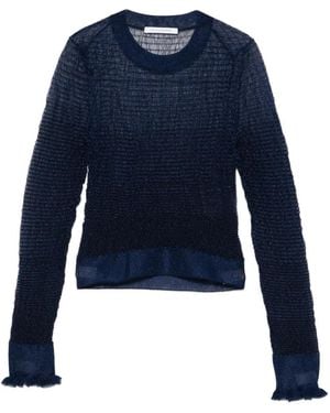 Cecilie Bahnsen Ruffled Top - Blue