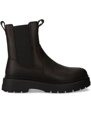 Vagabond Shoemakers Chelsea-Boots Mit Breiter Sohle - Schwarz
