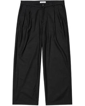 Edwin Alden Pleated Pants - Black