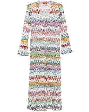 Missoni Zigzag Beach Cover-Up - White