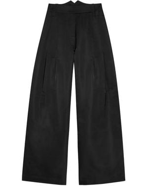 Patrick Mcdowell Pleated Wide-Leg Pants - Black