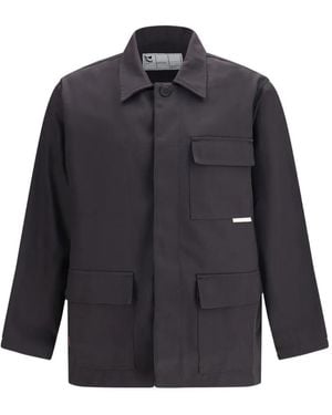 GR10K Chest-Pocket Coat - Blue