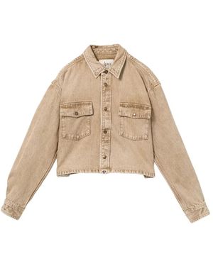 AAPE BY A BATHING AP Logo-Patched Pocket Jacket - Natural