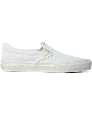 Vans X Neighborhood 98 Slip-On Suede Trainers - White