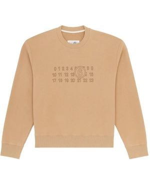 MM6 by Maison Martin Margiela スウェットシャツ - ナチュラル