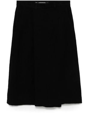 Julius Pantalones de vestir con falda - Negro