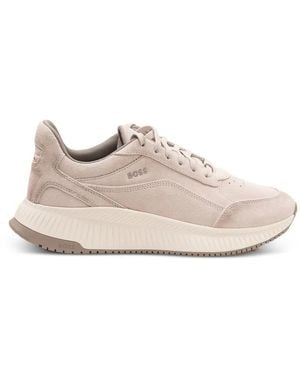 BOSS Baskets Evo Run À Empiècements - Pink