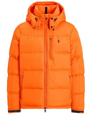 Polo Ralph Lauren Hooded Puffer Jacket - Orange