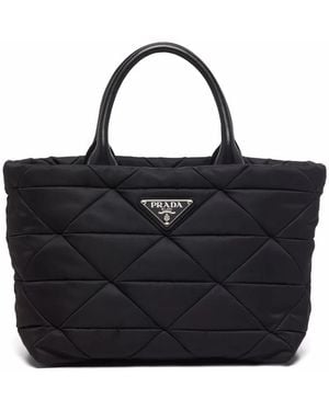 Prada Gefütterter Shopper - Schwarz