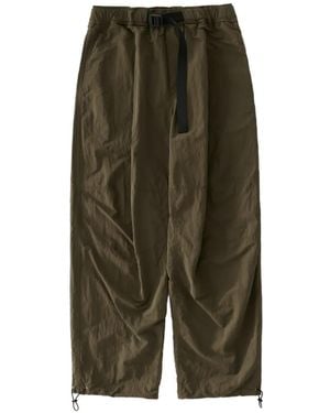 Studio Nicholson Caro Water-Repellent Pants - Green