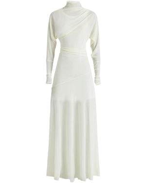 Proenza Schouler Abito Lungo Paula - Bianco