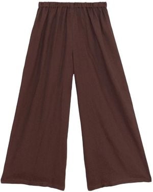Baserange Sepia Trousers - Brown