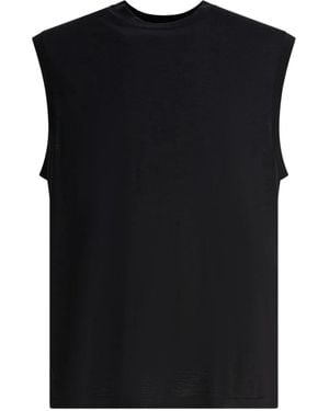 Kaptain Sunshine Wool Sleeveless Vest - Black