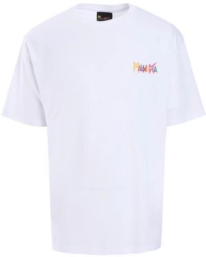 Mauna Kea T-Shirt Met Geborduurd Heritage-Logo - Wit