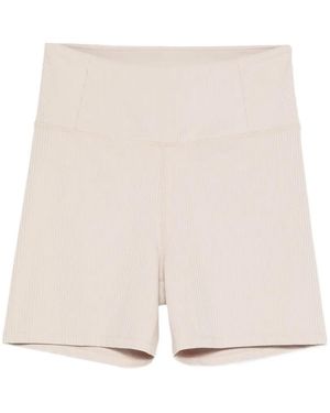 GIRLFRIEND COLLECTIVE Pantalones Cortos De Canalé - Neutro