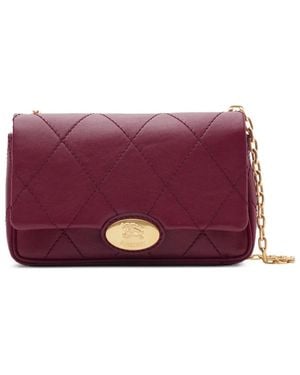Burberry ストランド ショルダーバッグ ミニ - パープル
