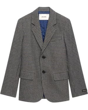 Zadig & Voltaire Vanille Blazer - Gray