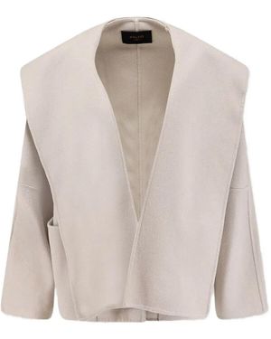 Paltò Shawl-Collar Jacket - Natural