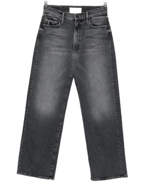 Mother The Dodger Flood Jeans - Grey