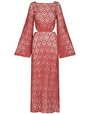 johanna ortiz the power of the sea embroidered mini dress Johanna Ortiz The Power Of Sea Mini Dress
