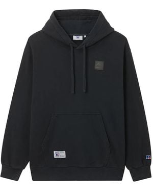 Chocoolate Patch-Detail Hoodie - Black