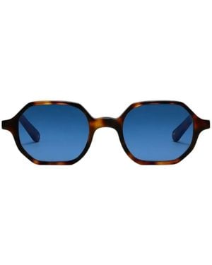 Lgr Occhiali Da Sole Zanzibar Geometrici - Blu