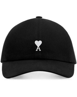 Ami Paris Ami De Coeur Baseballkappe - Schwarz