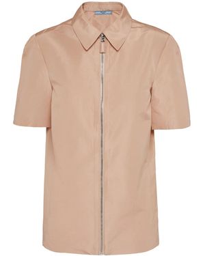 Prada Faille Shirt - Natural