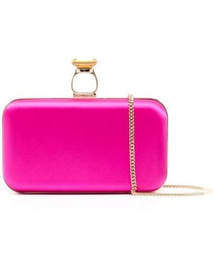 Sachin & Babi On The Rocks Satin Clutch Bag - Pink