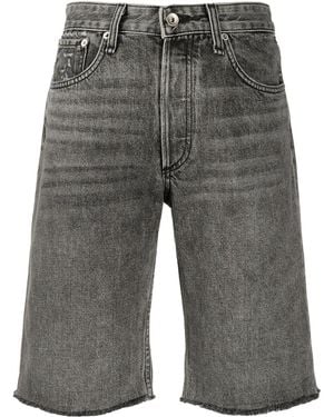 Rag & Bone Boyfriend Denim Shorts - Grey
