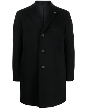 Tagliatore Abrigo con botones - Negro