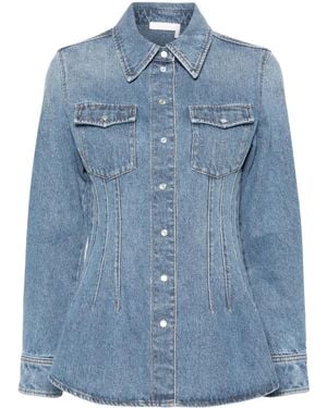 Chloé Corset Style Shirt - Blue