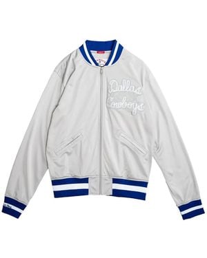 Mitchell & Ness Veste Légère Nfl Dallas Cowboys Authentic - White