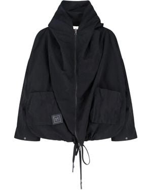 KIMO NO-RAIN Hooded Zip-Fastening Jacket - Blue
