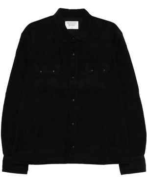 MIDNIGHT RODEO Western Buttoned Shirt - Black