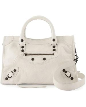 Balenciaga Le City ハンドバッグ S - ナチュラル
