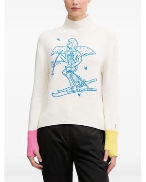 Rossignol Jcc Lina Roll-Neck Sweater - White