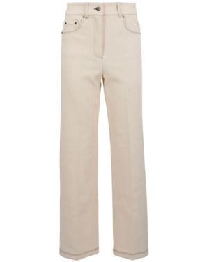 Max Mara Five-Pocket Jeans - White