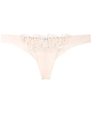 La Perla Petit Macrame Thong - Natural