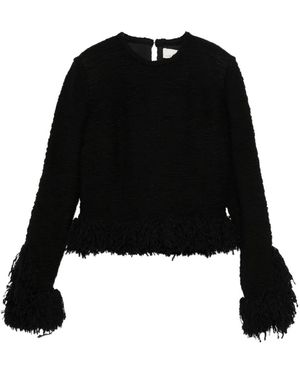 LIBEROWE Lila Fringed Blouse - Black